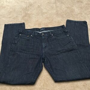 Lucky Brand Dark Wash 221 Original Straight 36 x 34